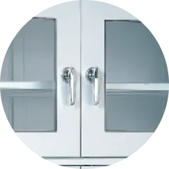 取手つき鍵付き扉（hm、dxu、mcタイプ）