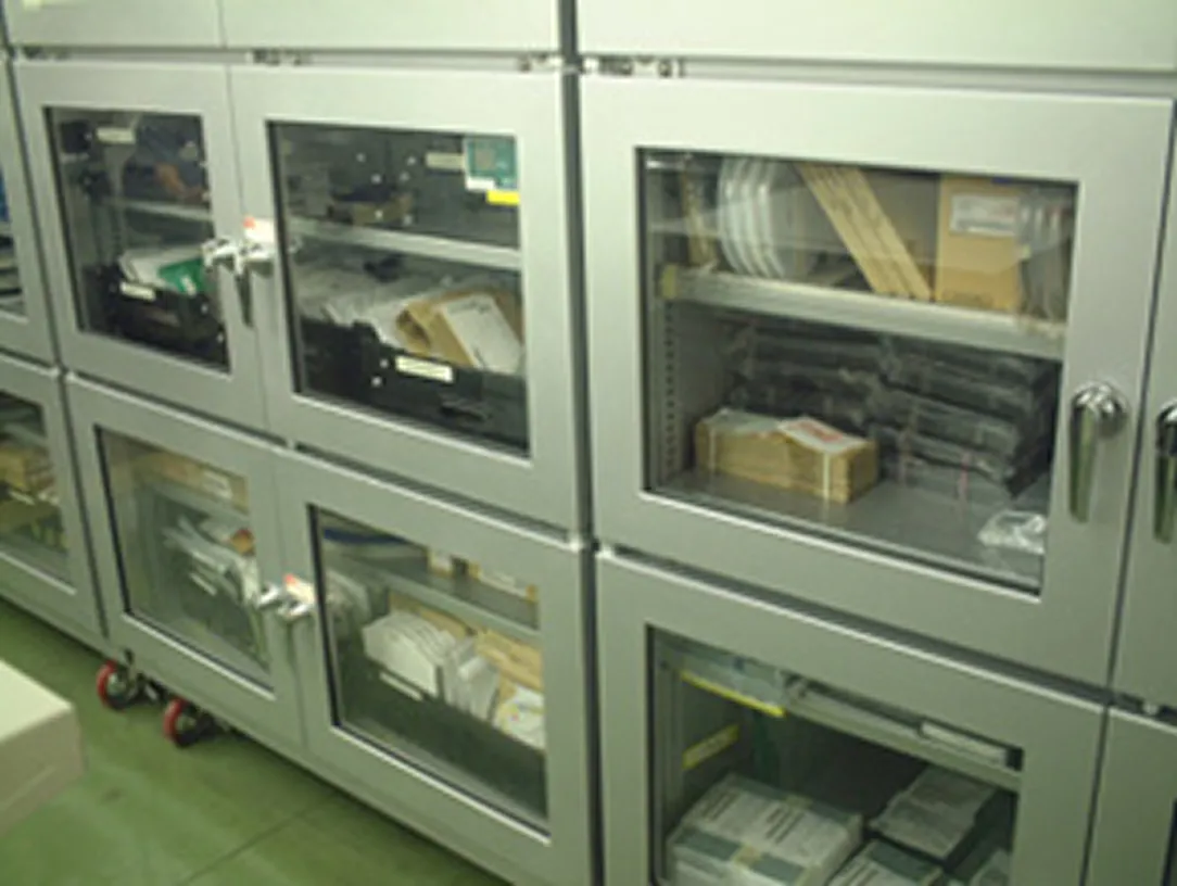 DXU-1001 未開封のICパッケージの長期保管例