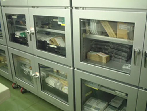 未開封のICパッケージの長期保管例